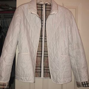 Burberry White Jacket